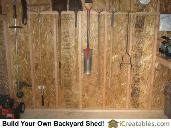 8×8 lean to shed plans & blueprints for garden shed