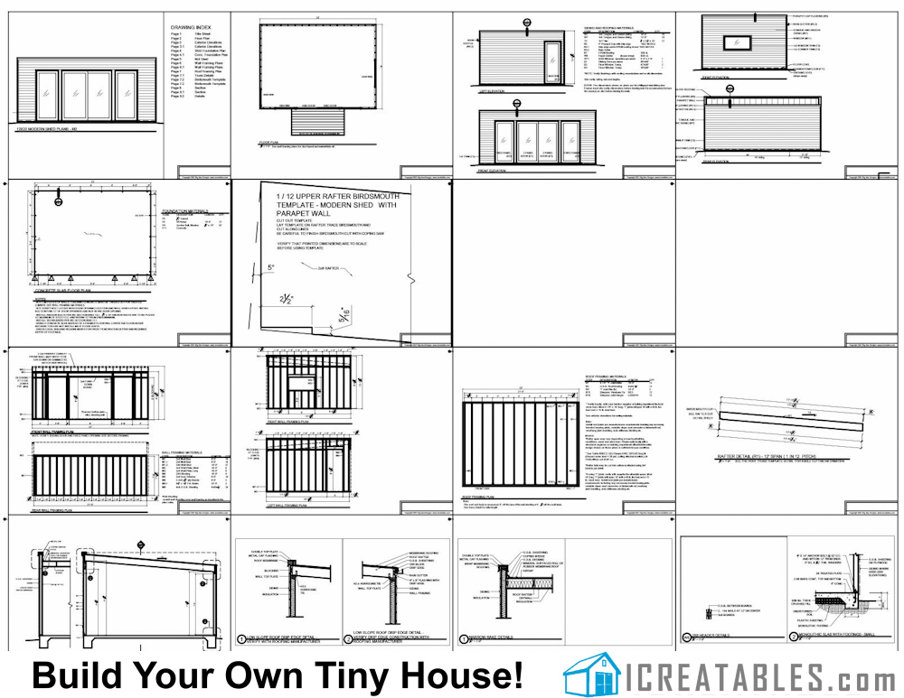 16x22 tiny house plans example