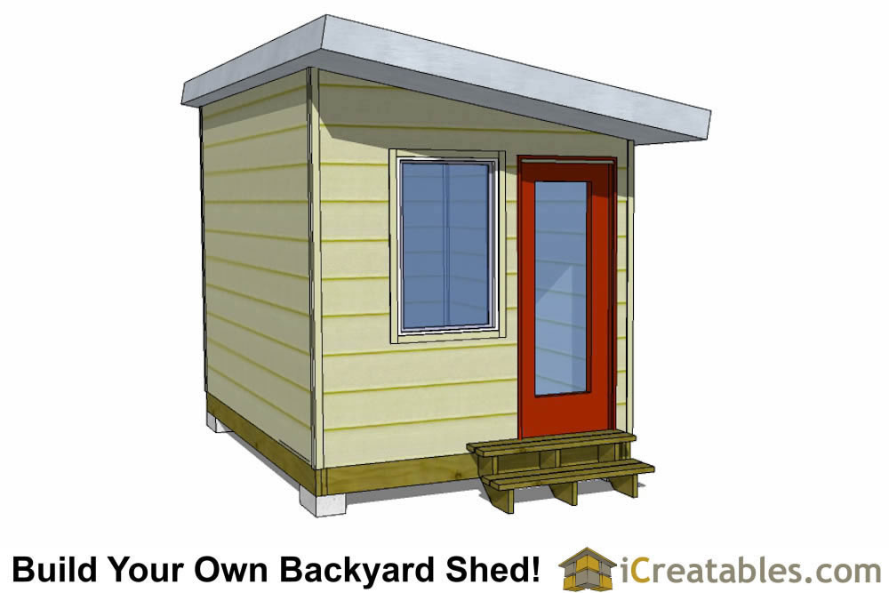 8x12 low income house plans door end